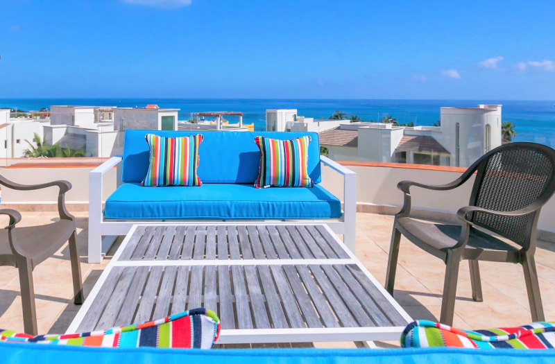 Isla Mujeres Casa Elegante Rooftop Ocean View